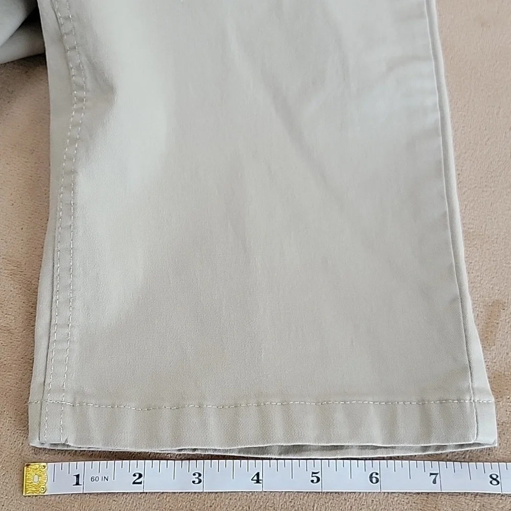Men's Van Heusen Flex Khaki Straight Leg Pants Size 34W x 29L EUC - Picture 12 of 12